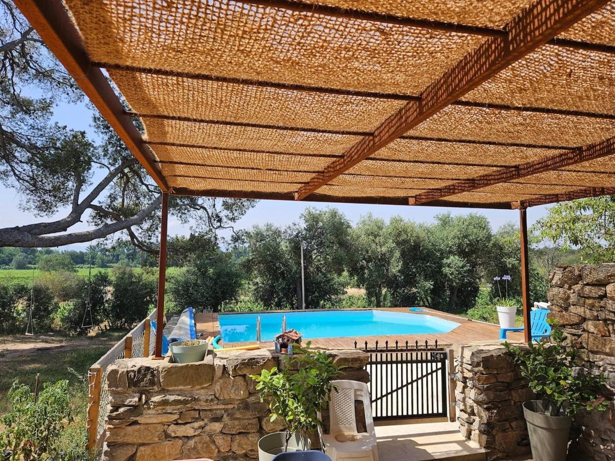 Domaine Saint Augustin Villa Rieux-Minervois Exteriör bild