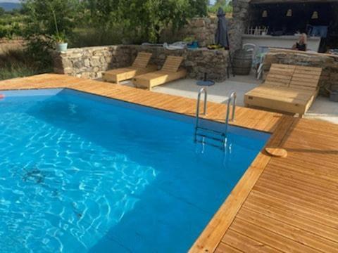 Domaine Saint Augustin Villa Rieux-Minervois Exteriör bild